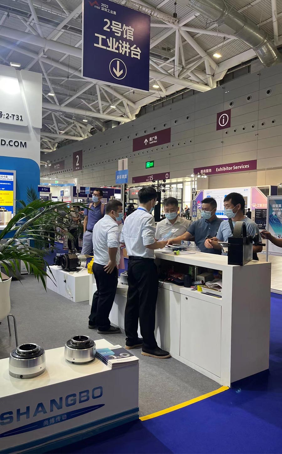 2022ITES深圳工業展展會現場第二天